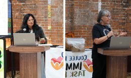 Changing the narrative with Sister Eileen Mckenzie at the Coulee Region Immigration Summit