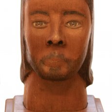 Head of Jesus | Wood Sculpture | 2016
