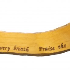 Let Every Breath Praise the Lord | Wood Sculpture | 1999