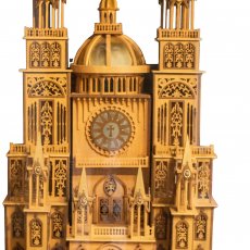 Notre Dame Cathedral Replica | Wood Sculpture | 2020