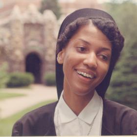 Sister Thea Bowman at St. Rose Convent - 1968
