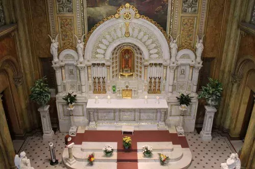 perpetual adoration chapel main altar