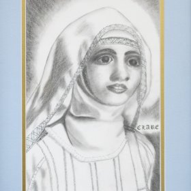 St. Clare | Graphite Drawing | 2010