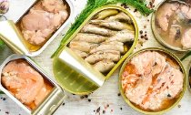 Canned Fish for Light Meals and Snacks