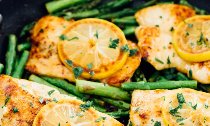 Asparagus and Honey Lemon Chicken & Easter Reflections
