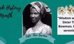 Week Four: Sister Thea's Serene Wisdom in Black History Month Finale