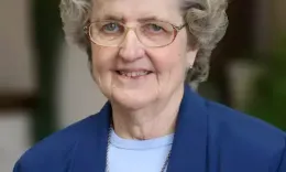 Sister Mary Ann Gschwind, FSPA affiiliates Joe and Barb Kruse: Iverson Freking honorees