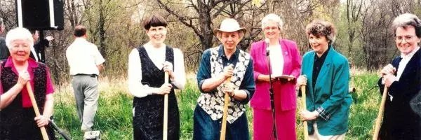 1995 ground breaking ceremony