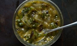 Quick Roasted Tomatillo Salsa Verde