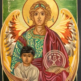 Archangel Raphael God's Healer | Acrylic | 2020