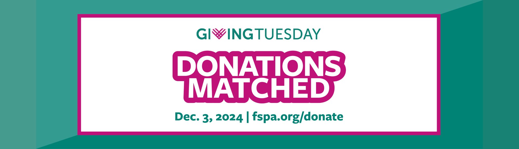 donations matched graphic with givingtuesday logo