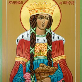 St. Elizabeth of Hungary | Acrylic | 2007