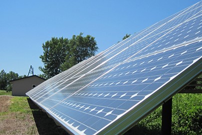 solar panels at prairiewoods franciscan spirituality center