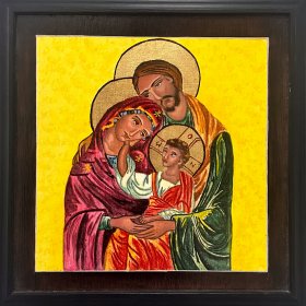 Betty Bradley | Holy Family | Acrylic | 2011