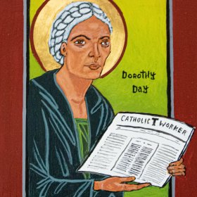 Celesta Day | Dorothy Day | Acrylic | 2011