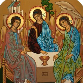 Joan Weisenbeck | The Holy Trinity | Acrylic | 2020