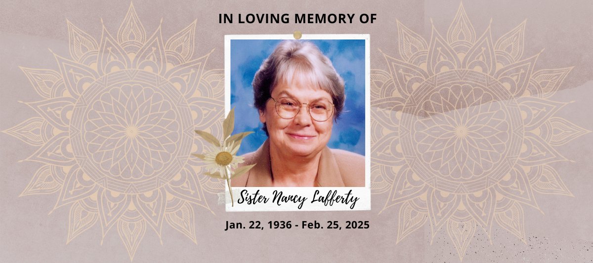 In loving memory: Sister Nancy Lafferty