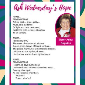 "Ash Wednesday's Hope" by Sister Arita Dopkins