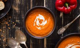 Roasted Red Pepper Soup